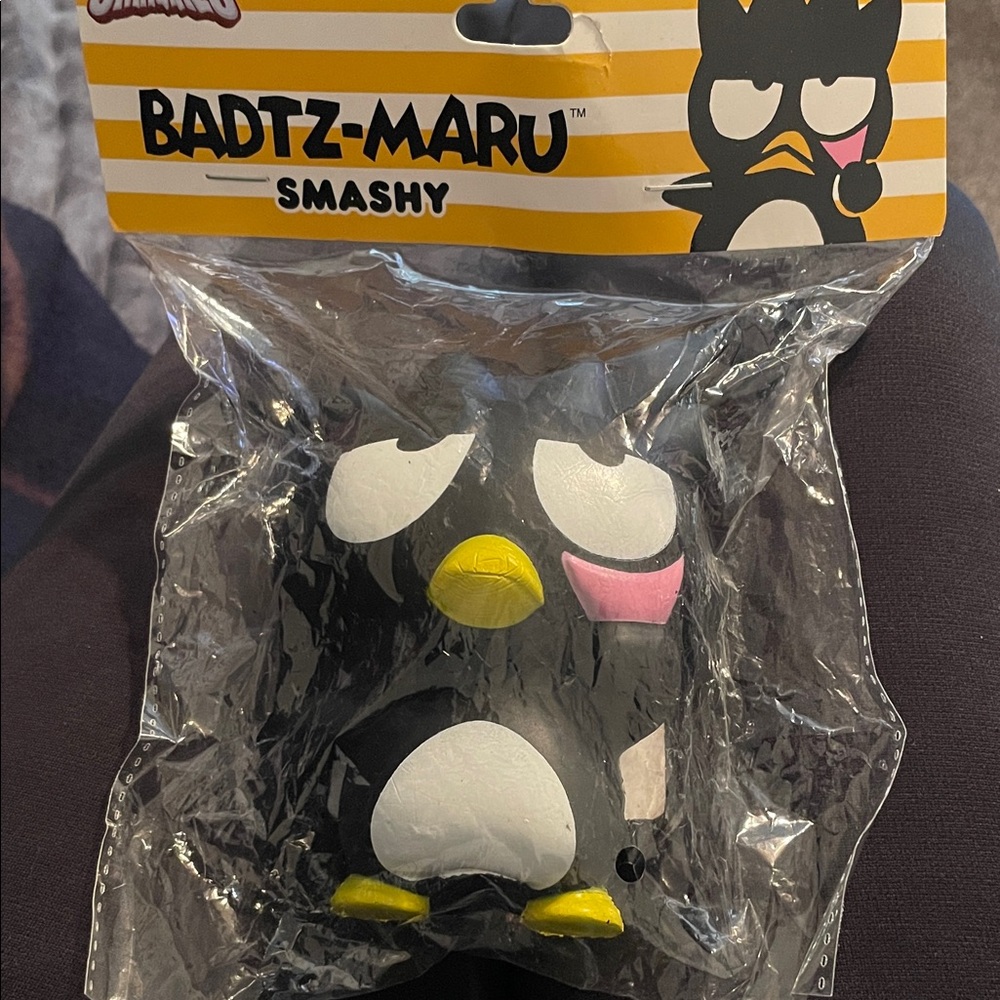 Sanrio Badtz-Maru Smashy Black and Yellow